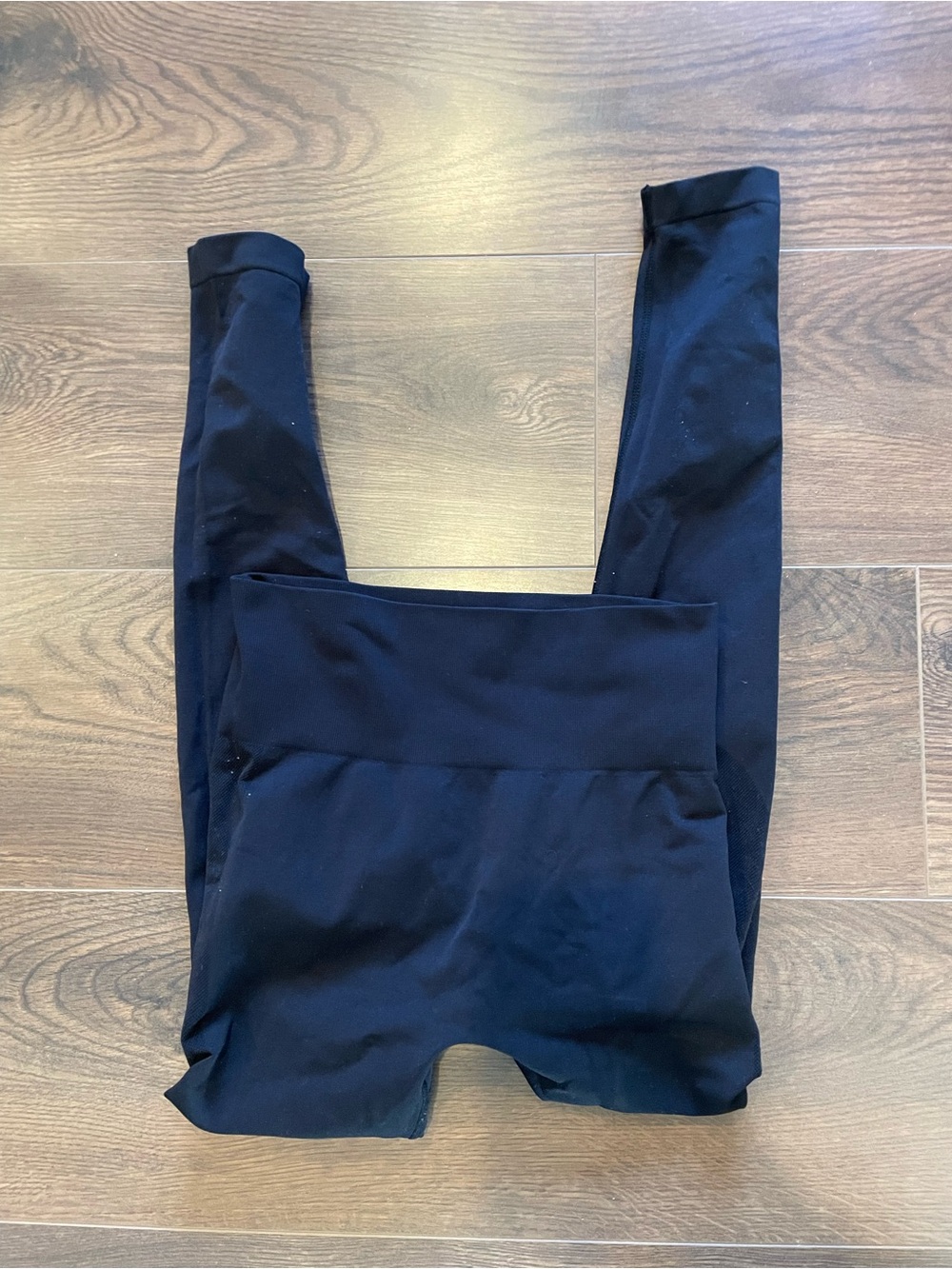 Black High-Waist Seamless Leggings